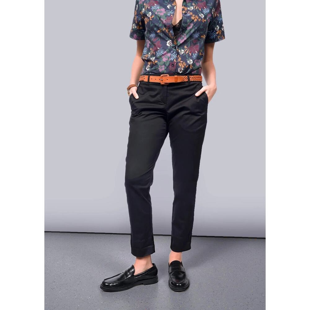 WILDFANG The Essential Trouser in Black, Size 10
